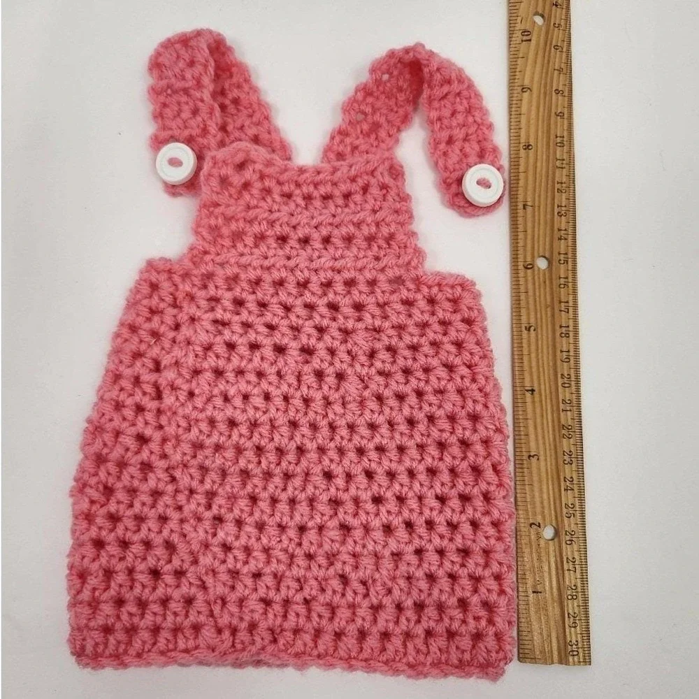 Crochet jumper dress for 18